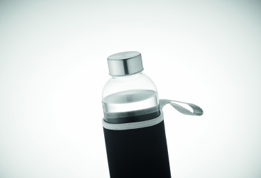 Logotrade promotional item image of: Glass bottle in pouch 750ml
